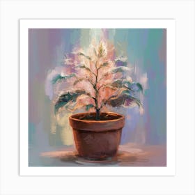 Potted Plant Art Print