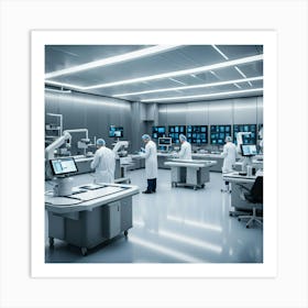 Medical Laboratory Art Print