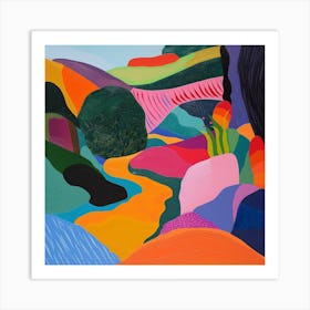 Colourful Gardens Royal Botanic Gardens Kew United Kingdom 3 Art Print