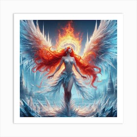 Ice Angel Art Print