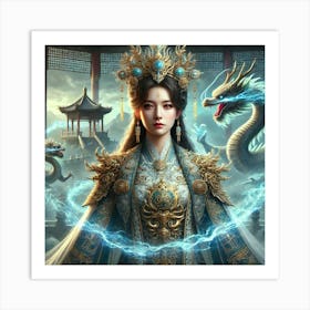 Empress Lian Portrait Art Print