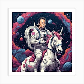 Elon Musk 4 Art Print