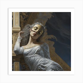 Masquerade Art Print