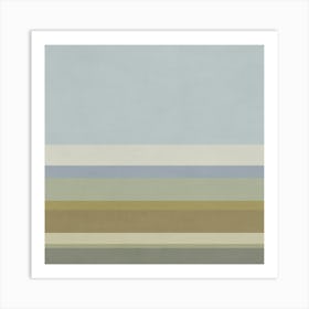 Colored Stripes - 05 Art Print