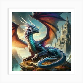 Dragon 2 Art Print