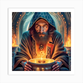 Wizard Of Olympus Art Print