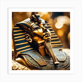 Golden Pharaoh 1 Art Print