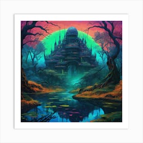 Fairytale Castle 20 Art Print