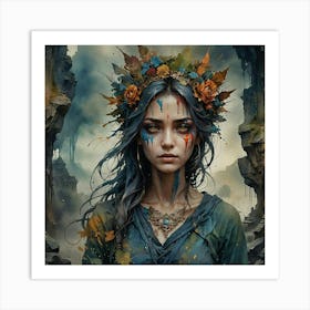 Fairytale Girl Art Print