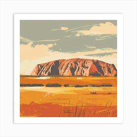 Uluru 15 Art Print