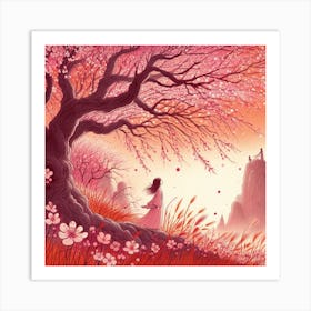 Sakura Blossom Art Print