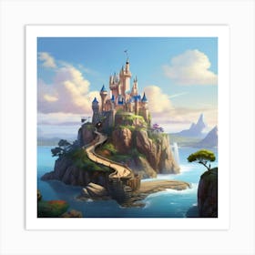 Disney'S Cinderella Castle Art Print