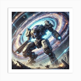 Starborn Titan Gravity Storm Art Print