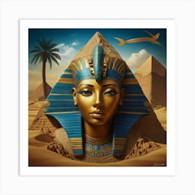 Tutankhamun Art Print