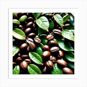 Coffee Beans 20 Art Print