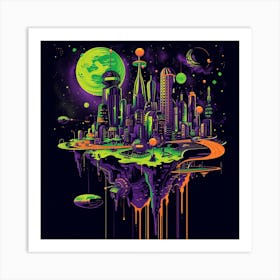 Cityscape 41 Art Print