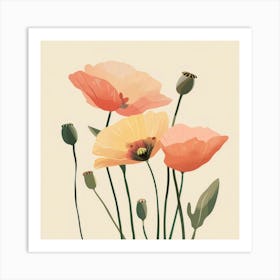 Poppies 60 Art Print