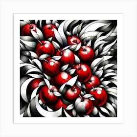 Red Apples 1 Art Print