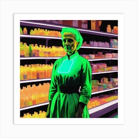 Grocery Shop With Madam Marie #11 Art Print