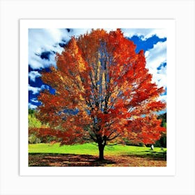 Autumn Tree Affiche