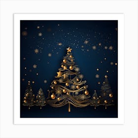 Christmas Tree Stock Videos & Royalty-Free Footage Art Print