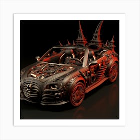 Audi A6 Art Print