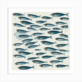 Sardines 8 Art Print