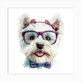 Westie 1 Art Print