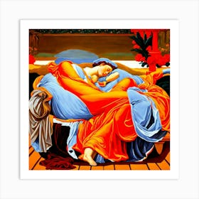 Flaming June Art Print