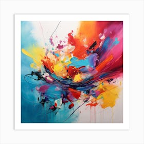 Abstract Painting 23 Art Print