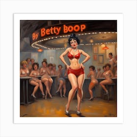 Betty Bop 1 Art Print