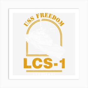 Lcs 1 Uss Freedom Art Print