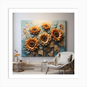 Sunflowers 3 Art Print