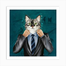 Sneaky Cat Art Illustration Painting Fashion Gs1mo5lnq 2ulnsrdxzp9g 8j3b5dt8rkwi4zvmhrvoba Art Print