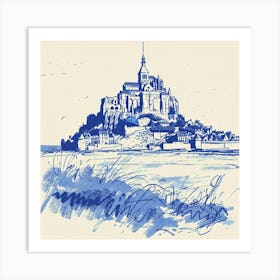 Mont Saint Michel 1 Art Print