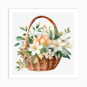 Easter Basket 6 Art Print