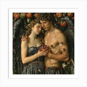 Angels And Apples Art Print