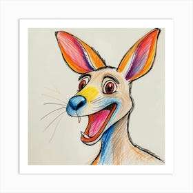 Kangaroo 26 Art Print