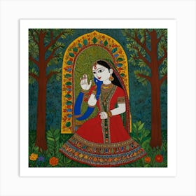 Indian Princess 1 Art Print