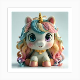 Unicorn 305 Art Print