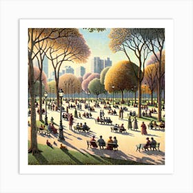 Central Park Art Print