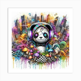 Panda Bear 4 Art Print