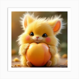 Cute Fox Art Print