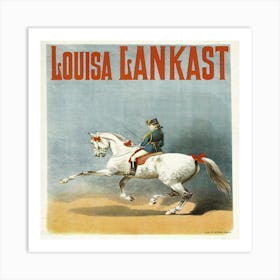 Louisa Lankast (1880 1900) Art Print