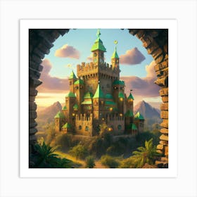 The castle in seicle 15 15 Art Print