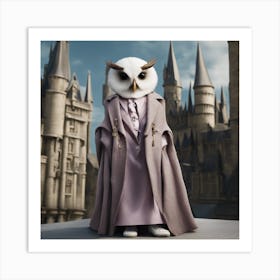 Harry Potter Owl Art Print