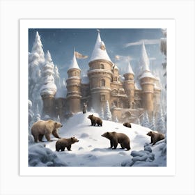 Bear Kingdom Art Print