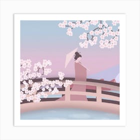 Sakura Blossom Art Print