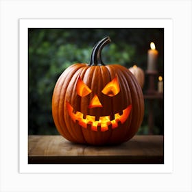 Halloween Pumpkin 1 Art Print