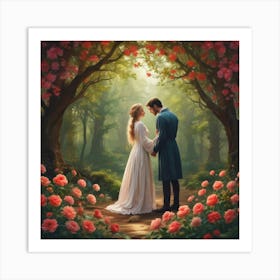 Fairytale Wedding Art Print